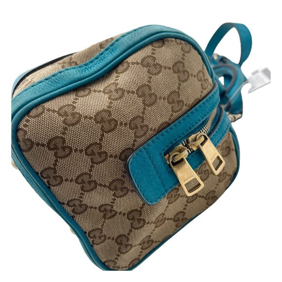 Gucci GG Canvas Mini Boston Handbag - Picture 8 of 8